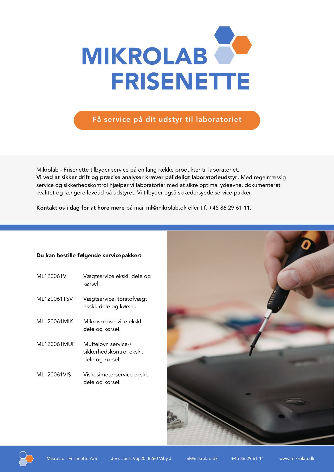 

Service flyer generel

